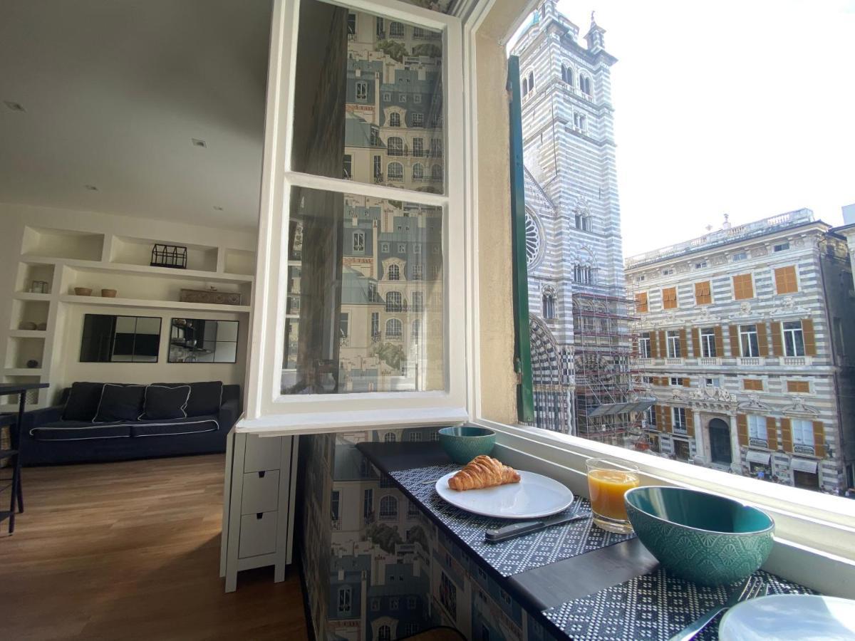 New Apartament In Front Of Genoa Cathedral Génova Exterior foto